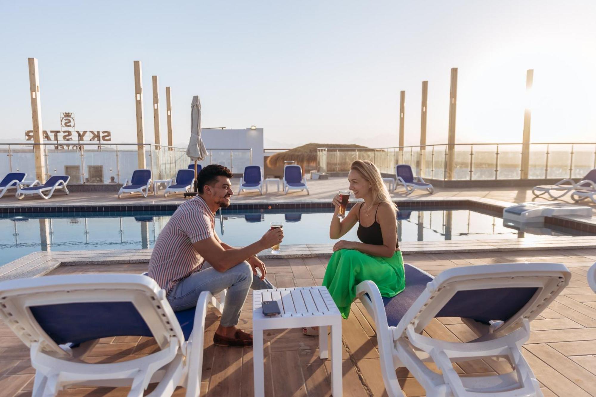 Sky Star Hotel Free Shuttle To Hurghada City Center Eksteriør bilde