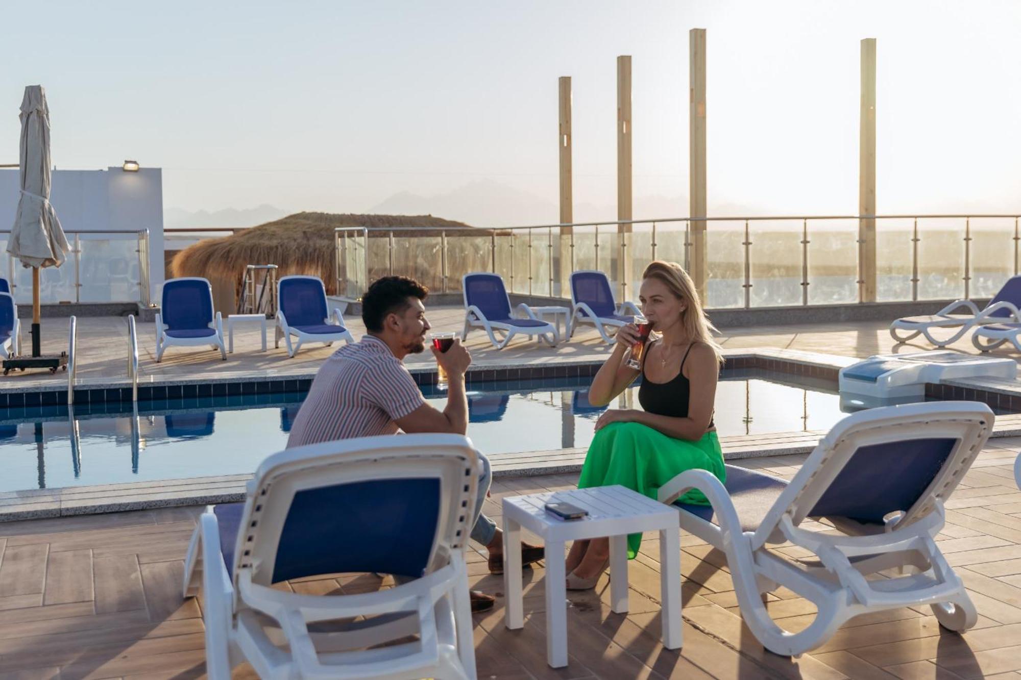 Sky Star Hotel Free Shuttle To Hurghada City Center Eksteriør bilde